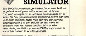 universele EPROM-simulator - met parallelle en seriële interface