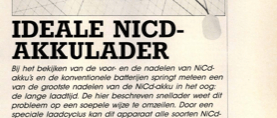 ideale NiCd-lader