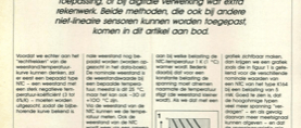temperatuur meten met NTC's - krom wordt weer recht