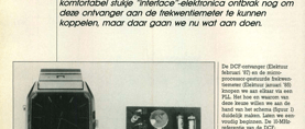 DCF-gestuurde tijdbasis - voor de μP-gestuurde frekwentiemeter