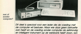 μC-gestuurde voeding (3) - met of zonder computer