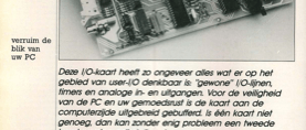 universele PC-I/O-kaart - verruim de blik van uw PC