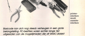 PC-Basicode-adapter - printer-interface wordt cassette-interface