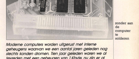 statische MSX-geheugenuitbreiding - flexibel en in blokken van 64 Kbyte