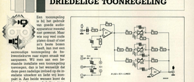driedelige toonregeling