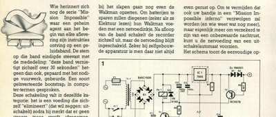 zelfschakelende voeding