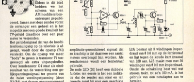 zender voor draadloze hoofdtelefoon