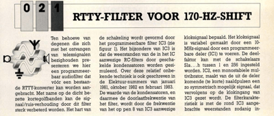 RTTY-filter voor 170-hz-shift
