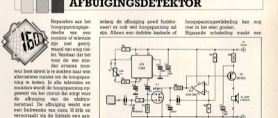 kontaktloze afbuigingsdetektor