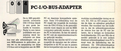 PC-I/O-bus-adapter