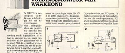 voedingsmonitor met waakhond