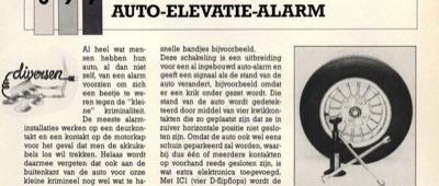 auto-elevantie-alarm
