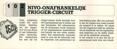 nivo-onafhankelijk trigger-cicuit