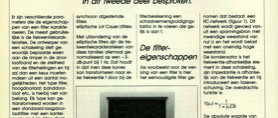 praktische filtertechniek (2) - de filterkarakteristieken