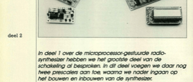 radio-synthesizer (2) - werk in uitvoering