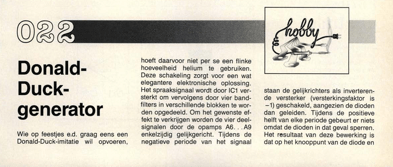 Donald-Duck-generator