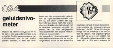 geluidsnivo-meter