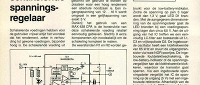 schakelende spanningsregelaar