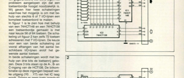 I/O-zuinig toetsenbord