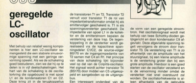 geregelde LC-oscillator