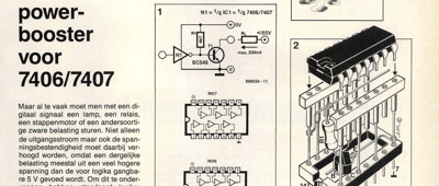 power-booster voor 7406/7407