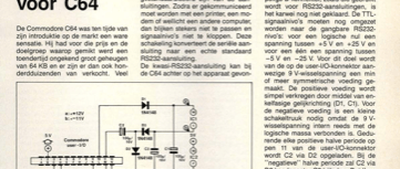 echte RS232-interface voor C64