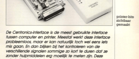 Centronics-monitor - printer-bits zichtbaar gemaakt