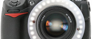 Flash en anillo con LED