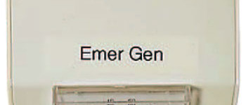 Medidor de Carga de Generador de Emergencia