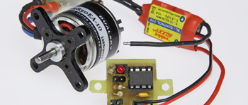 Motor-adapter voor RC-modellen