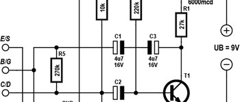 Simpele transistortester