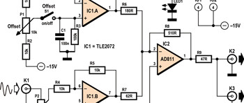 Signaalversterker voor USB-oscilloscoop