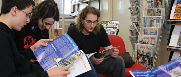 Elektor à la une dans un lycée technique et professionnel
