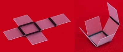 Objecten vouwen zonder ze aan te raken