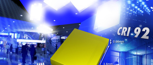 LED blanches compactes à flux lumineux élevé