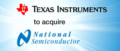 Texas Instruments neemt National Semiconductor over