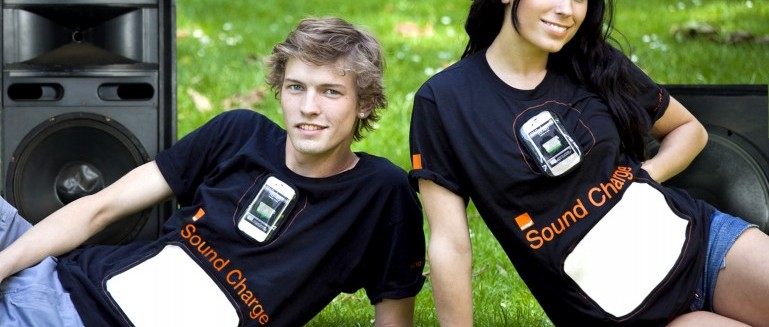 Sound Charge t-shirt @ Glastonbury festival