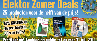 Elektor Zomer Deals: diverse producten tijdelijk voor de helft van de prijs