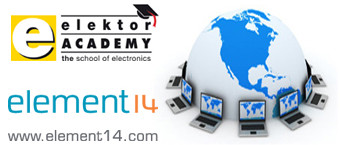 Elektor Academy/element14 webinar over twitteren met E-blocks