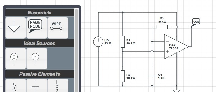 CircuitLab: Online-Schaltungssimulator