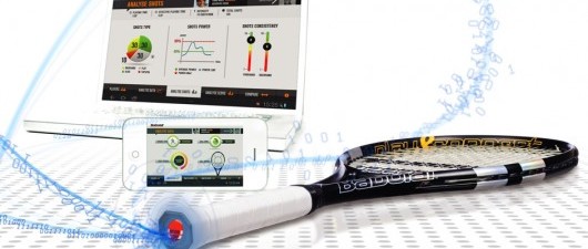 Interactief tennisracket