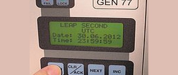 Schrikkelseconde op 1 juli 2012