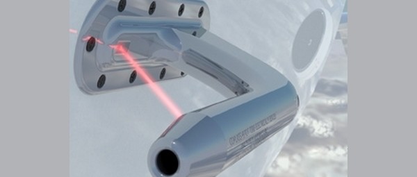 Laser-snelheidsmeter voor vliegtuigen