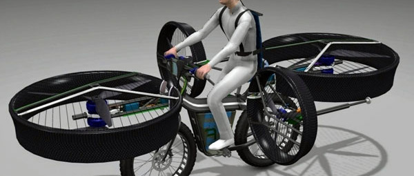 Fliegendes Fahrrad!?