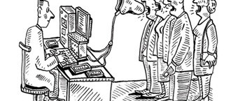 Un blair électronique et diagnostiqueur