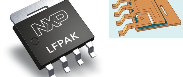 Eerste bipolaire vermogenstransistors in LFPAK56
