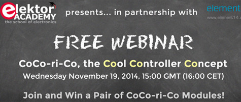 Elektor-webinar: Cool Controller Concept