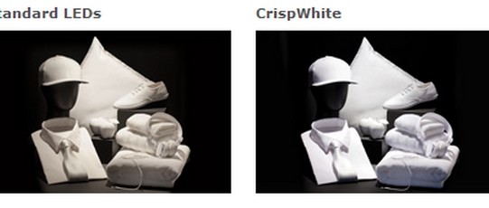 Crisp White LED-technologie verbetert kleurweergave