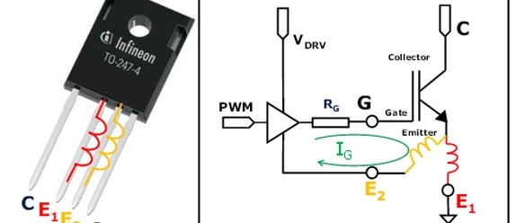 Minder schakelverliezen met TO-247-4 'Kelvin-Sense'-behuizing