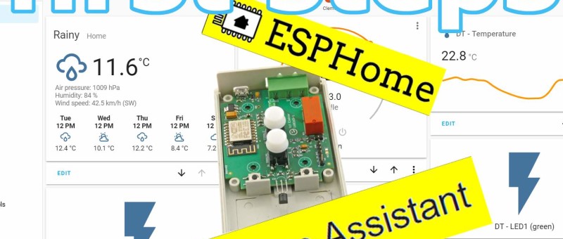 Home Assistant and ESPHome How-to